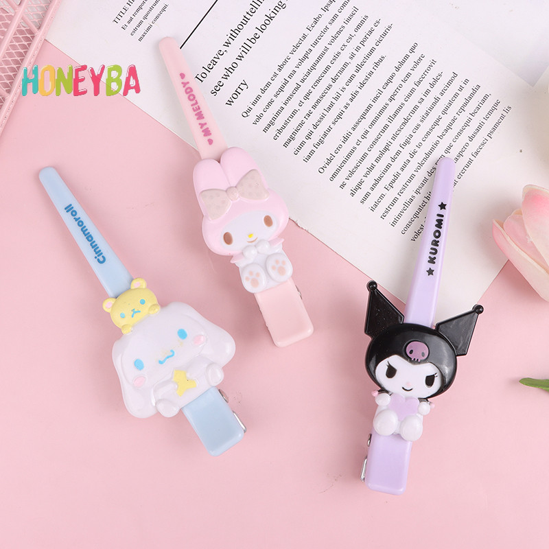 <Honeyba> ค่าใบหน้าสูงอะนิเมะhello Kitty Hairpinการ์ตูนน่ารักหัวใจสาวอินเทรนด์และหลากหลายตกแต่งBangsกิ๊บสาวของขวัญNice