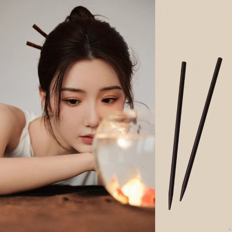 โบราณฤดูร้อนกิ๊บไม้สาวย้อนยุคที่เรียบง่ายกิ๊บอุปกรณ์ผม