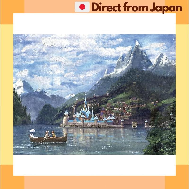 [Japan Shipped] 1000 pieces jigsaw puzzle: Anna and the Snow Queen - Ulily Arendelle (51x73.5cm)