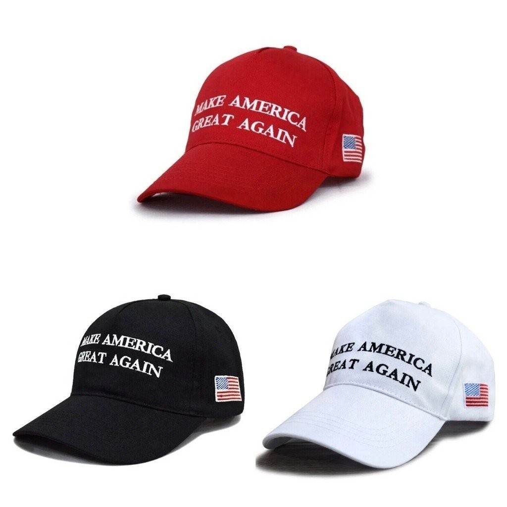 Trump 2024 Make America Great Again Hat ปักหมวกโดนัลด์ทรัมป์