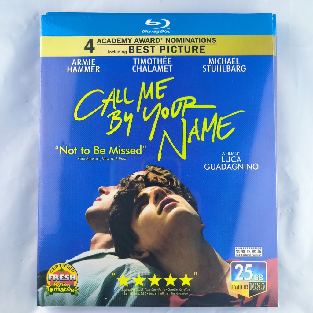 Brand New Call Me by Your Name (2017) BD Blu-ray Disc S04