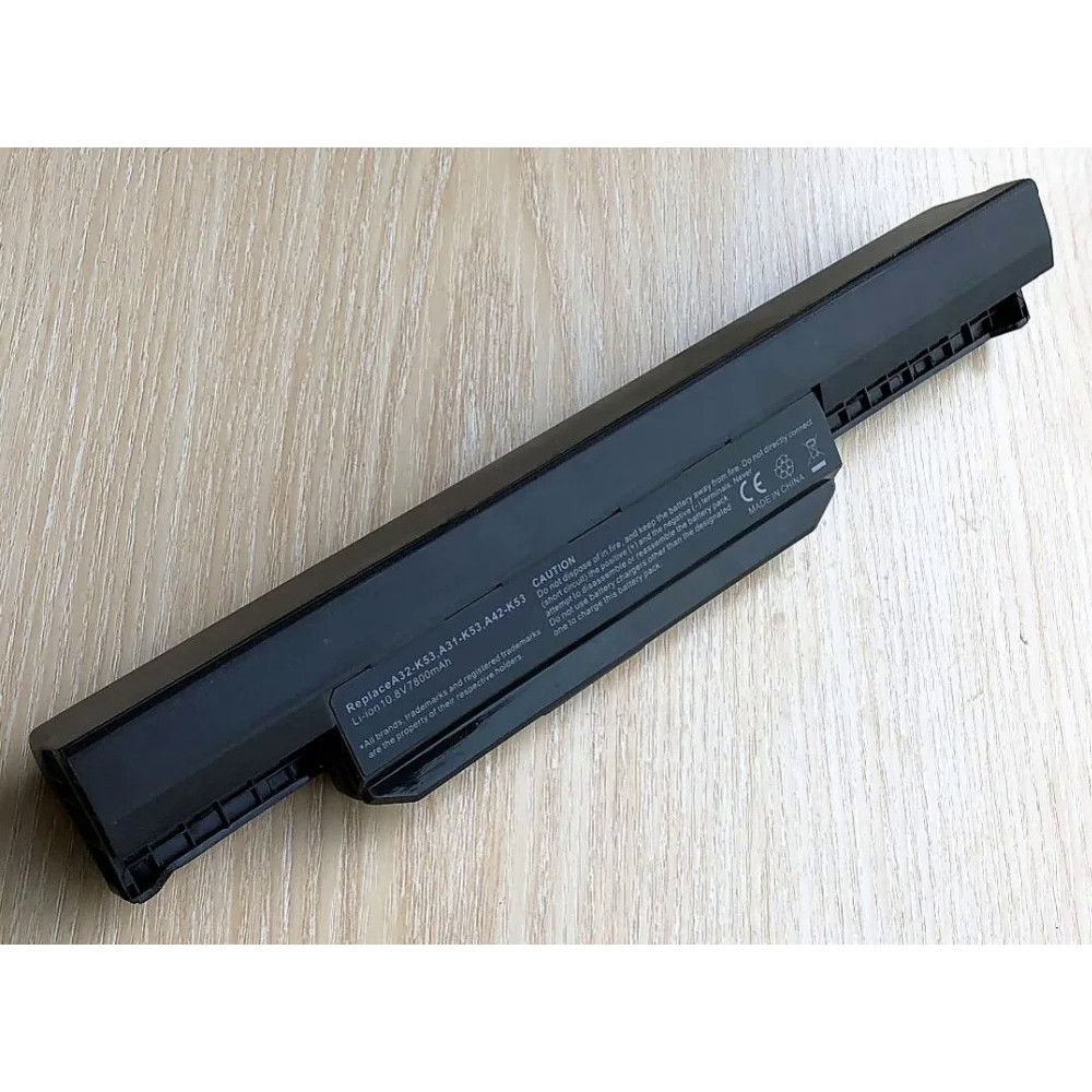 6600mAh 9 Cells แบตเตอรี่แล็ปท็อป For Asus K53S K53 K53E K43E K53 K53T  K43S X43E X43S X43E K43T K43