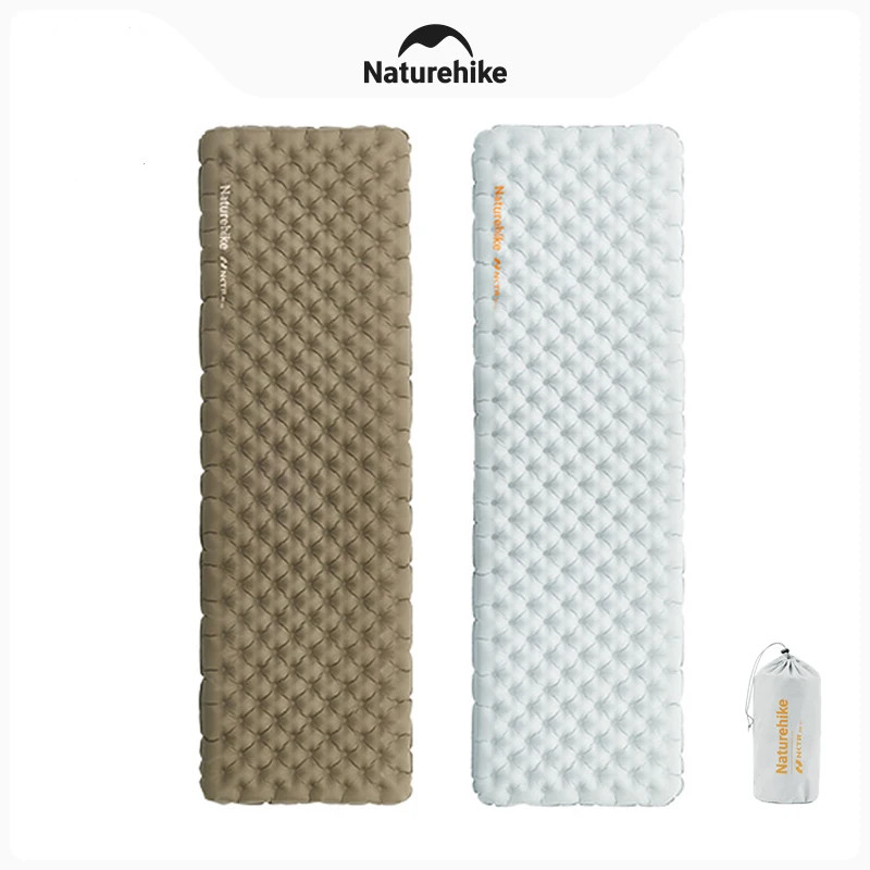 Naturehike Camping Mat R 3.2 Ultralight Outdoor Hiking Moisture Air ที่นอน 8 ซม.หนาแบบพกพาเต็นท์พับได้ Sleeping Pad