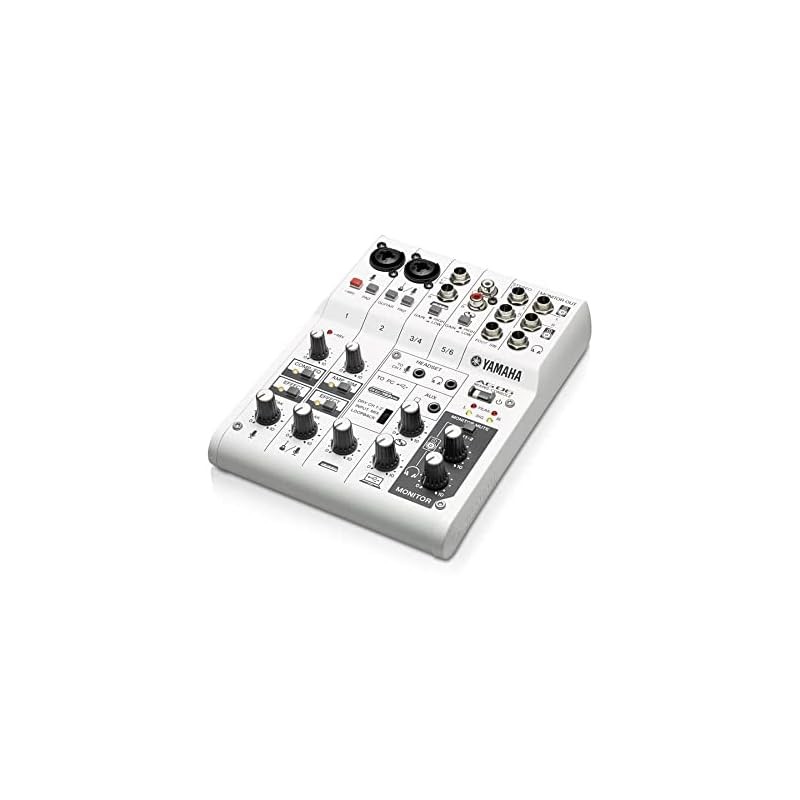 YAMAHA USB Webcasting Mixer Audio Interface 6 Channel AG06