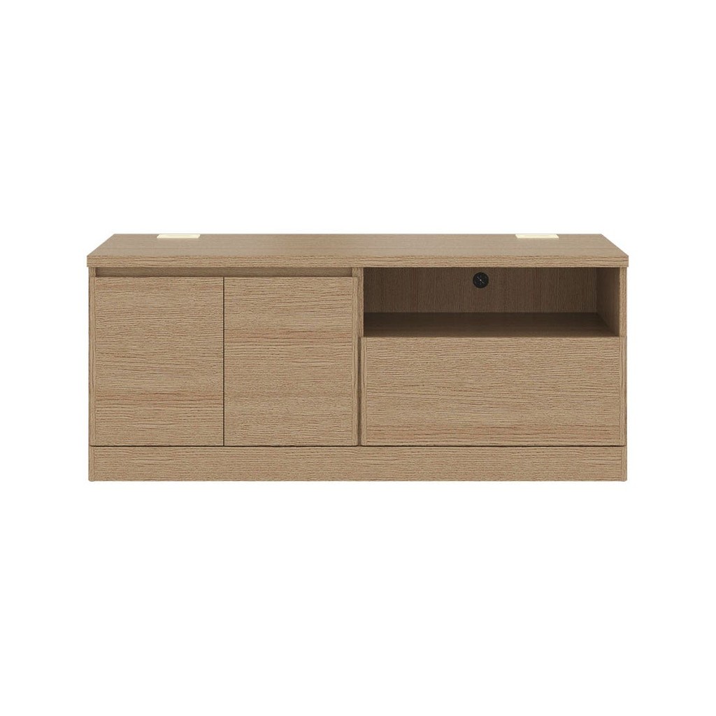 Koncept Furniture ไซด์บอร์ด 120 ซม.  รุ่น Timbur สีแคชชูโอ๊ค (120x43x50 ซม.)  แบรนด์ KONCEPT FURNITURE
