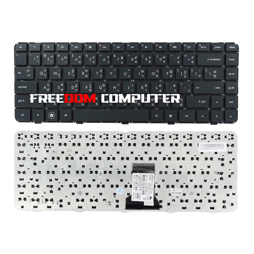 คีย์บอร์ด Hp DM4-1000 DM4-1100 DV5-2000 DV5-2100 (TH-US) KEYBOARD