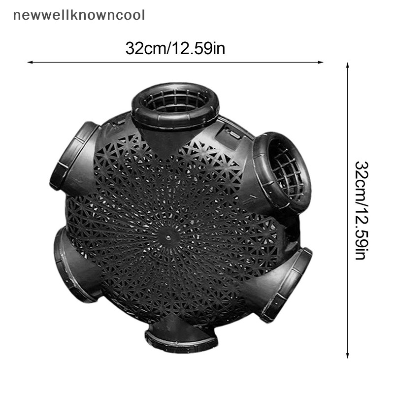 Newwellknowncool ปลาสีดําสุทธิกรง Fishnet Finless Eel Loach Trap ตกปลาสุทธิพลาสติกทนทานคอนเทนเนอร์ Mud Cage คอนเทนเนอร์ตกปลา Traps AAD