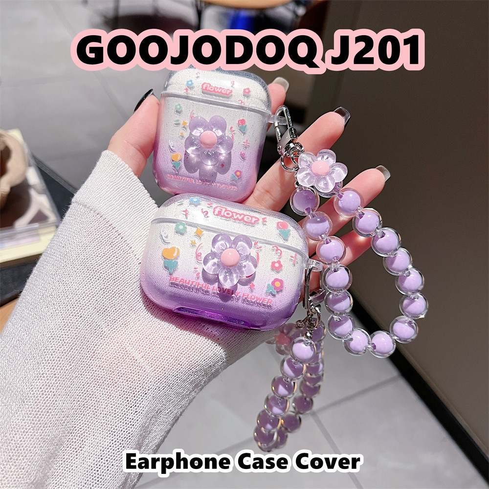READY STOCK!นําไปใช้กับ GOOJODOQ J201 เคส Case เคสหูฟัง DIY การ์ตูนซอก ซิลิโคนนุ่ม เคส เคสหูฟัง