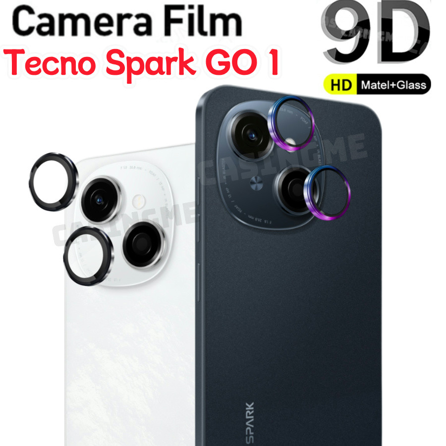 TECNO Spark Go 1 ตัวป้องกันเลนส์กล้องโลหะแหวนกล้องสําหรับ TECNO Spark Go 1 SparkGO1 GO1 2 GO 4G 5G 2024 กล้องกระจกนิรภัยป้องกัน