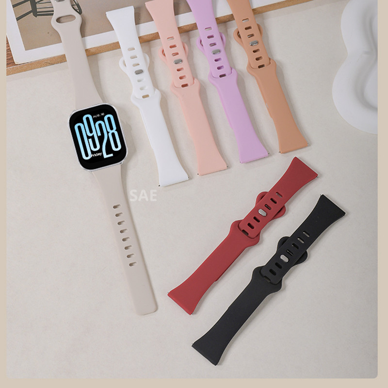 Slime Slicone สายนาฬิกาสําหรับ Xiaomi Redmi Watch 5 Active สร้อยข้อมือนาฬิกาอัจฉริยะสําหรับ Redmi Watch 5 Lite สายรัดข้อมือ