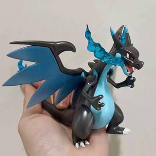 10 ซม. Mega Charizard XY pokemon action figure scale world
