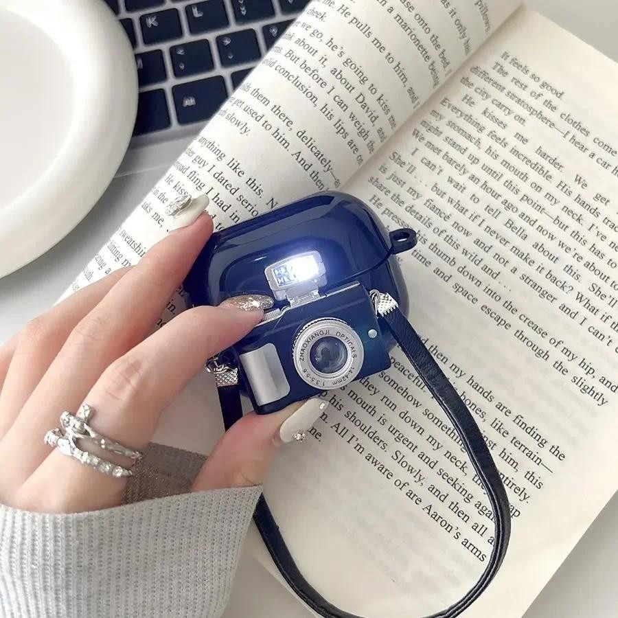 เคสกล้องตลกสําหรับ Samsung Galaxy buds Core Case รูปแบบเคสน่ารักซิลิโคนหูฟัง Cover