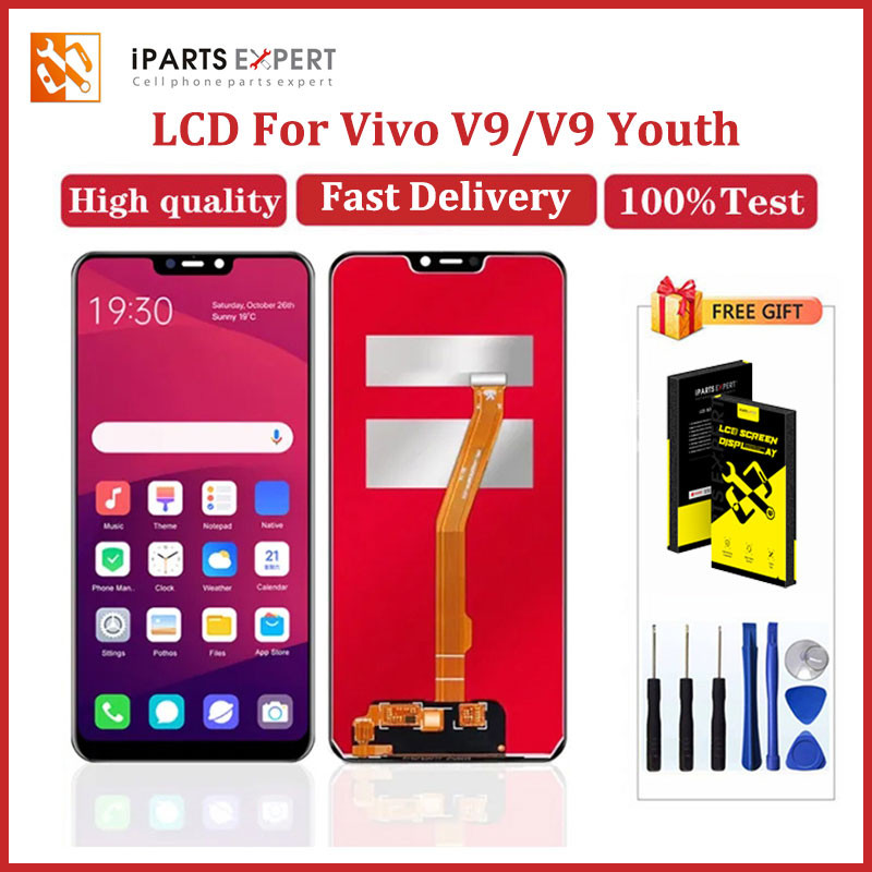 Ipartsexpert LCD สําหรับ VIVO V9 LCD หน้าจอสัมผัสสําหรับ VIVO V9 เยาวชน 1727 1726 1723 LCD