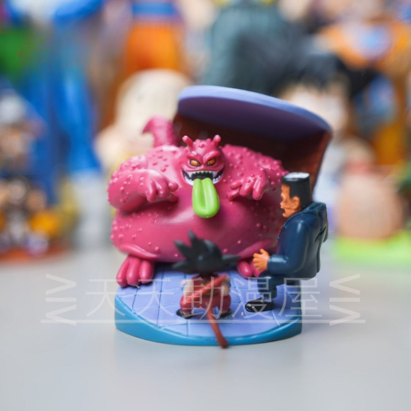 จัดส่งฟรี Dragon Ball Model Little Wukong Artificial Man No. 8 VS Big Fat Dragon ฉากที่มีชื่อเสียง B