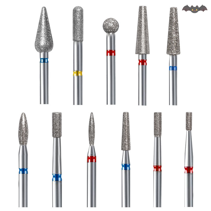 [PE] ดอกสว่านเล็บเพชร Cuticle Clean ทําเล็บมือเล็บเท้า Remover เครื่องมือ TH