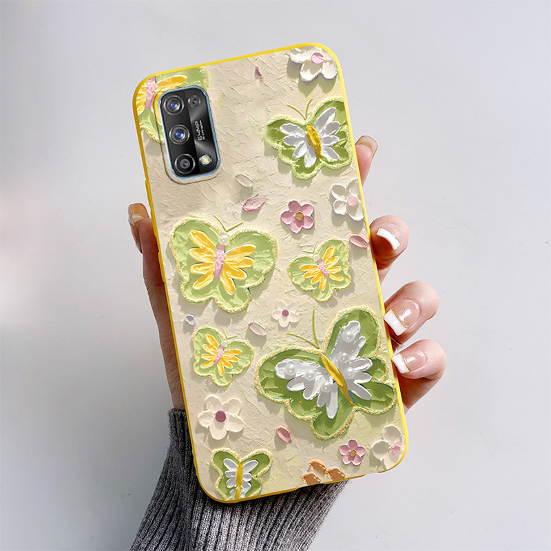 สําหรับrealme 7 / 7 Pro / Narzo 20 ProกรณีCandy Jelly Matteแมวน่ารักการ์ตูนตลกสุนัขรูปแบบนุ่มบางฝาครอบป้องกันปลอก - รูปที่ 7