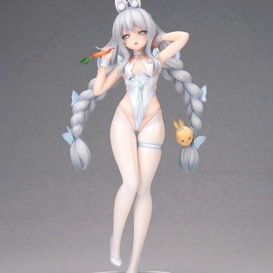 Azur Lane Vicious Lazy White Rabbit สองมิติกระต่ายสาวสาวสวยรูป