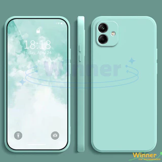 เคส Samsung A06 A05 A04 A04E สี Macaron ซิลิโคนเหลว มือถือ drop(1YT)