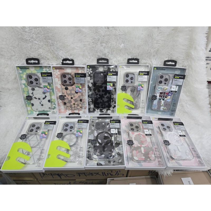 "พร้อมส่ง" เคส SwitchEasy ดอกไม้ รองรับรุ่น i16Pro