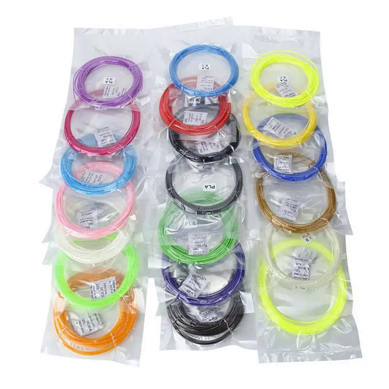 Printing Filament 3Color ABS Filament PLA 3d Printer Pen Filament Refill 3d Handle Plastic For 3D Pe