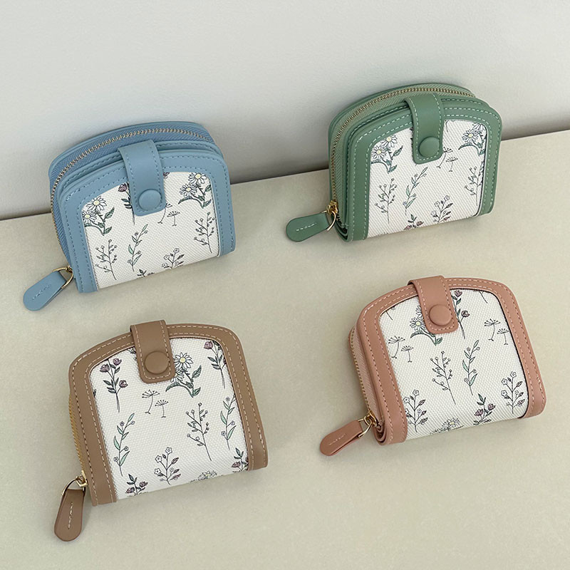 การ์ตูนน่ารักพิมพ์ผู้หญิงกระเป๋ามินิหนัง ปู่ หลายบัตรกรณีซิปกระเป๋าเงินเหรียญ - รูปที่ 7