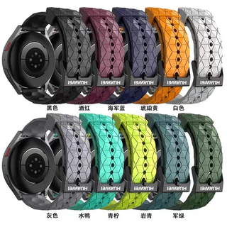สายนาฬิกาซิลิโคน รองรับ Huawei GT2 42 มม./GT3 46 มม./GT5 41 มม/GT6 Pro 46 ขนาด 20 มม./22 ใช้งานได้กับ watch3/4/5 และ荣耀