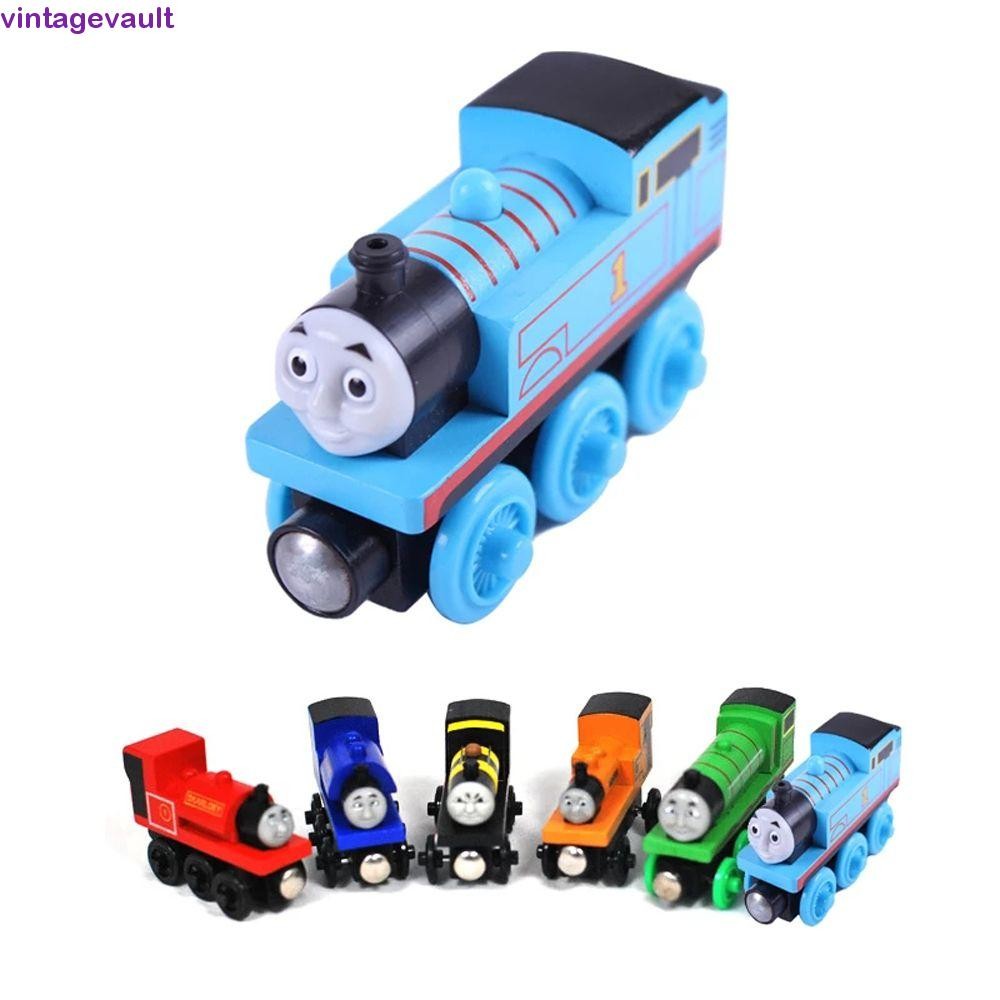 Vintagevault ไม้รุ่นรถของขวัญวันเกิดรถไฟรุ่น James Gordon Henry Magnetic