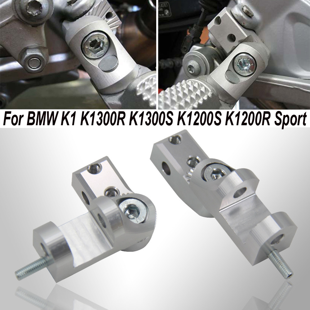 ขาย!! ใหม่รถจักรยานยนต์เท้า peg ผู้โดยสาร Footpeg Lowering Kit สําหรับ BMW K1 K1300R K1300S K1200S K