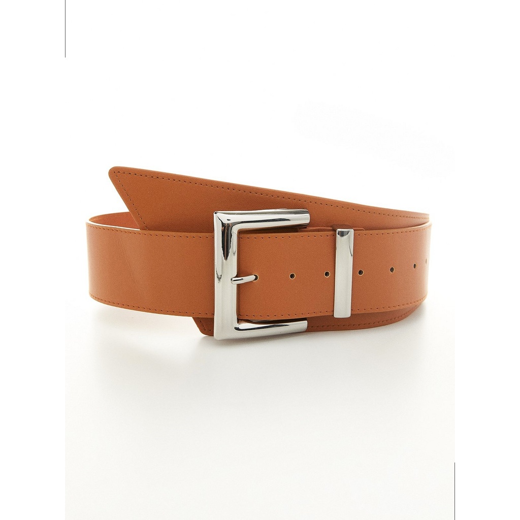 [Pomelo] เข็มขัด รุ่น Wide Buckle Belt / Wide Buckle Belt