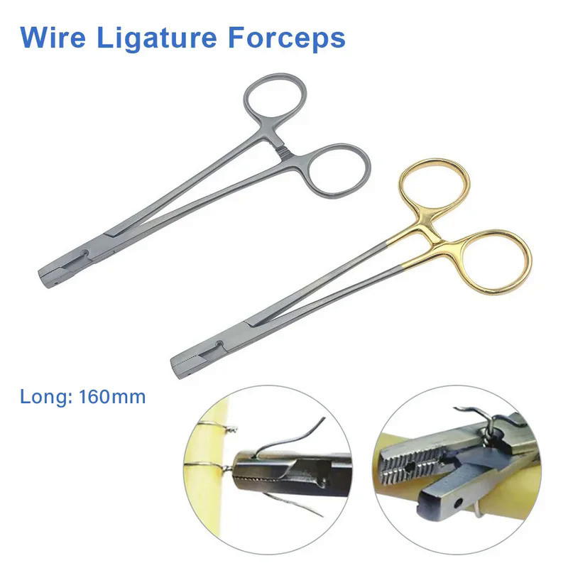 Bone Wire Ligature Forceps Cerclage Wire Twister Wire Cutter Pliers Stainless steel Orthopedic Instrument