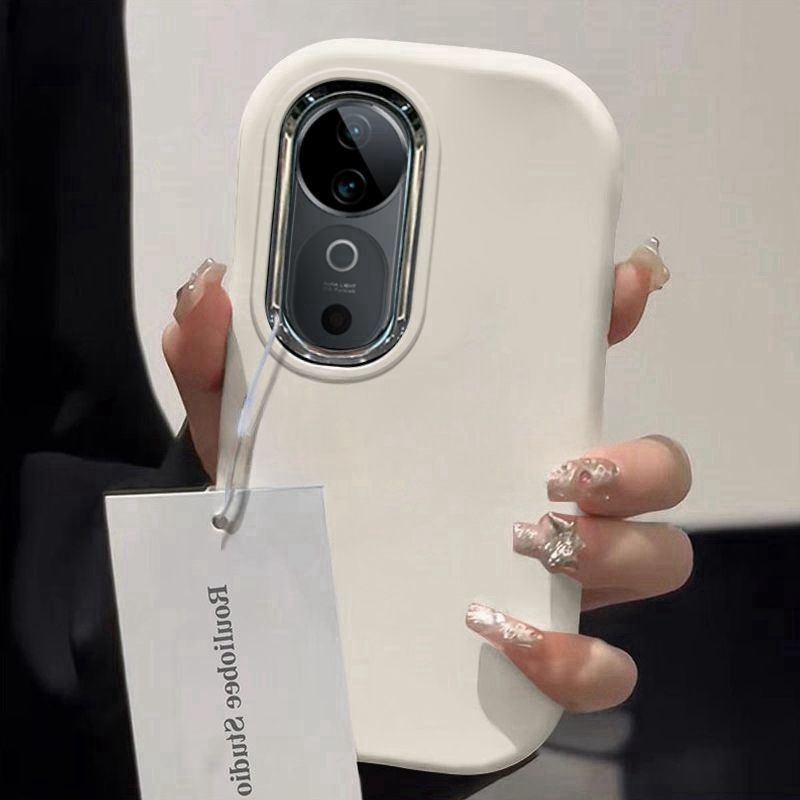 สําหรับvivo V40 V30 V29 5GกรณีVivo V40 V30 Proเคสโทรศัพท์Electroplatingกรอบนุ่มสไตล์ใหม่High-End Creativeรวมทุกอย่างป้องกันกรณี