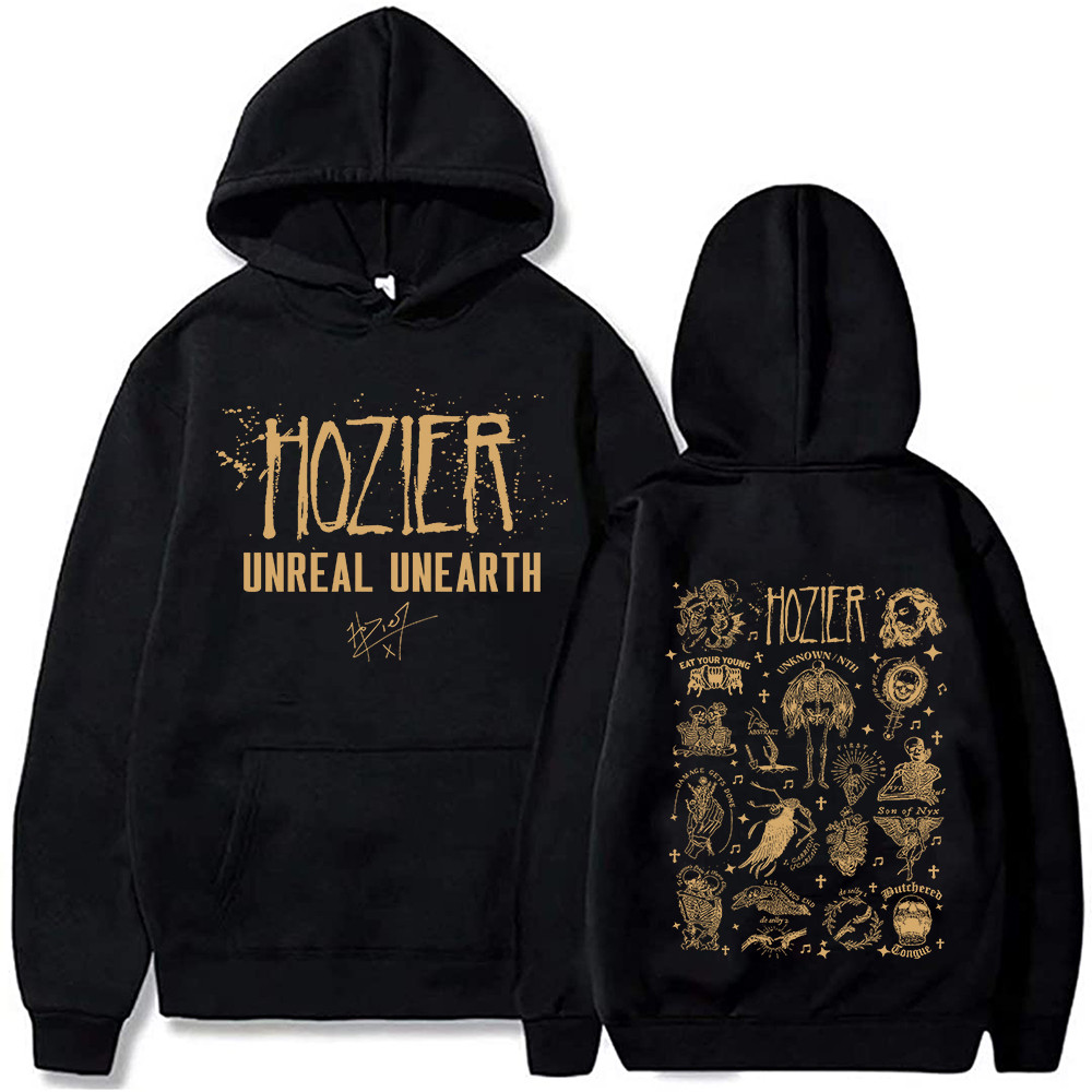Hozier Unreal Unearth Tour Hoodie Man Pullover Vintage Unreal Unearth Sweatshirt
