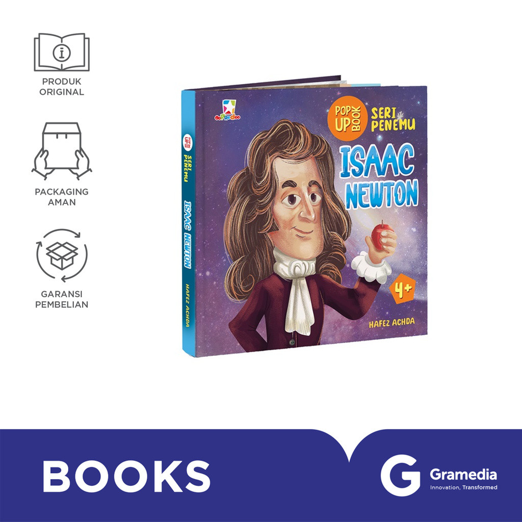 Gramedia Surabaya - Opredo Pop Up Book Discovery Series - Isaac Newton