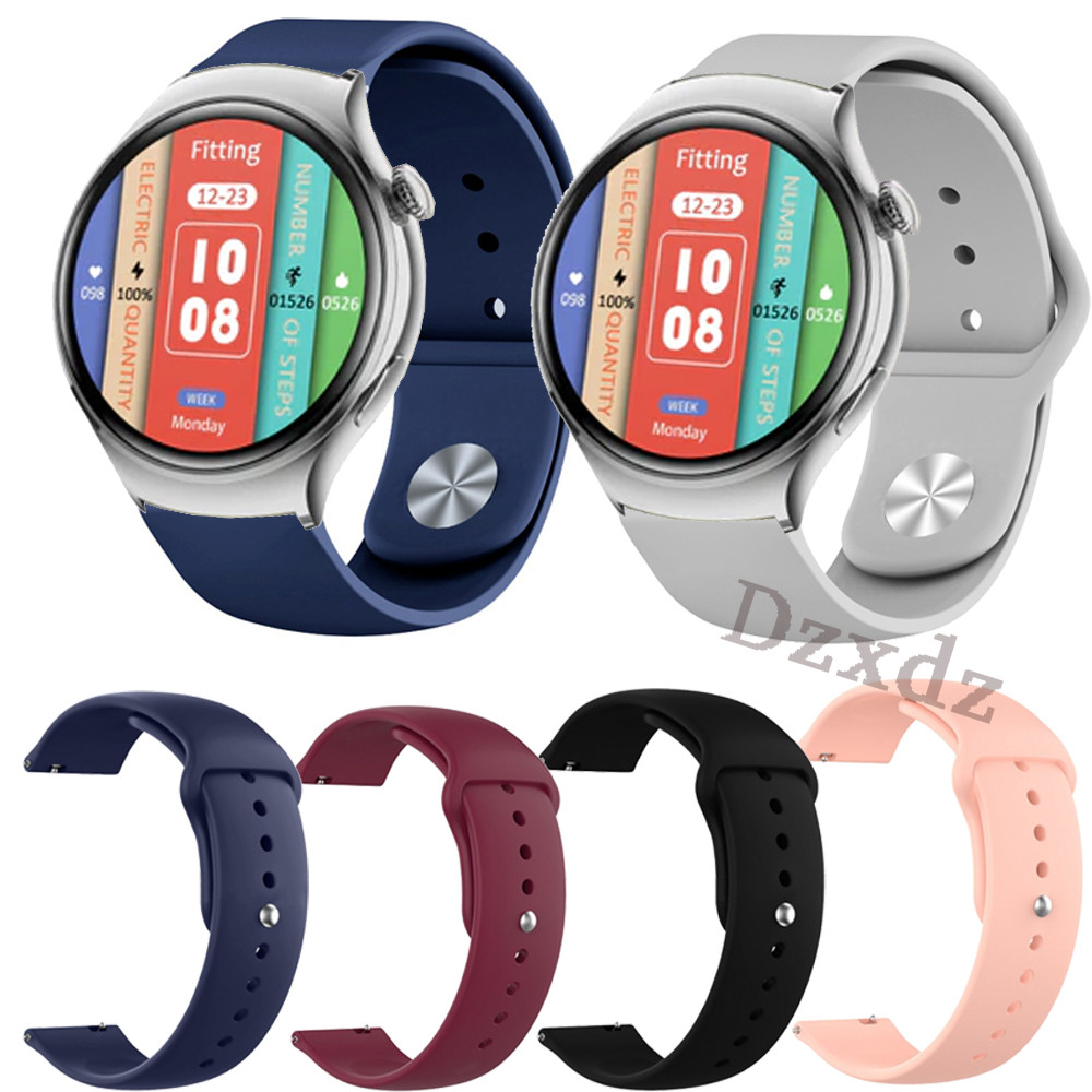 Hcare Go5 mini สาย Band สําหรับ Hcare Go5 mini Smart Watch Strap สมาร์ทวอทช์ซิลิโคนสายรัดข้อมือแบบนุ