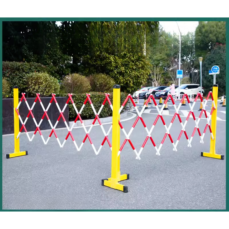 รั้วความปลอดภัยเตือนการขยายตัวของ FRP/รั้วป้องกันการก่อสร้างฉนวนไฟฟ้าพับรั้วแยกที่เคลื่อนย้ายได้