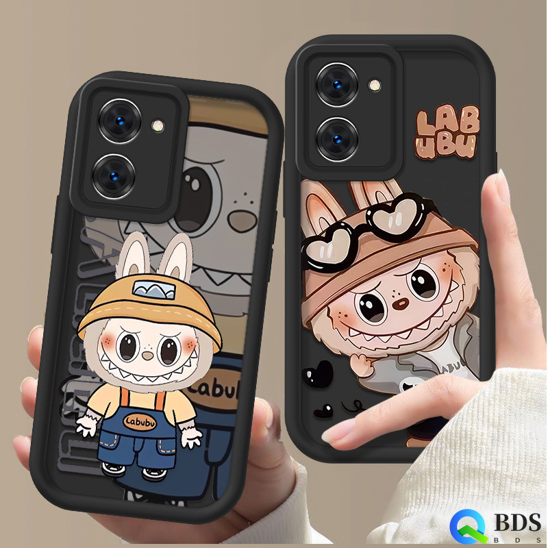 ปลอกสําหรับvivo Y03 Y28 Y38 Y17S Y27 Y78 Y36 Y27S Y75 Y55 Y30 Y18 Y35 4G 5G S1 Proซิลิโคนเปลือกนุ่มRabuอะนิเมะสตรอเบอร์รี่หมีการ์ตูนAnti Dropเคสโทรศัพท์