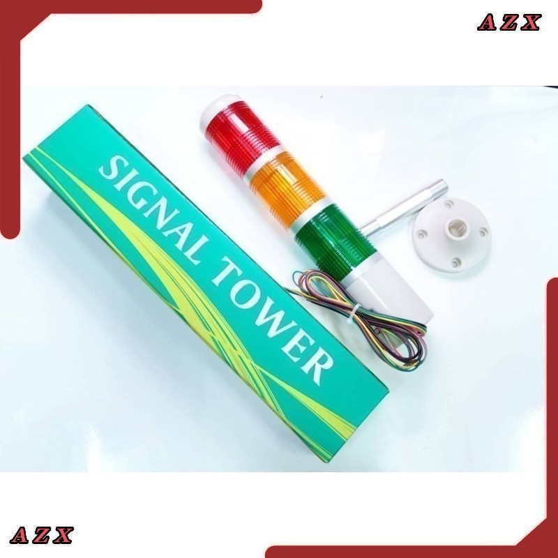 LTA ไฟทาวเวอร์เล่มป์ Light LTA-205-3W ืไม่มีเสียง-LTA-205-3WJ มีเสียง ทาวเวอร์ไลท์(Tower Light ) 3ท่อนสามสี