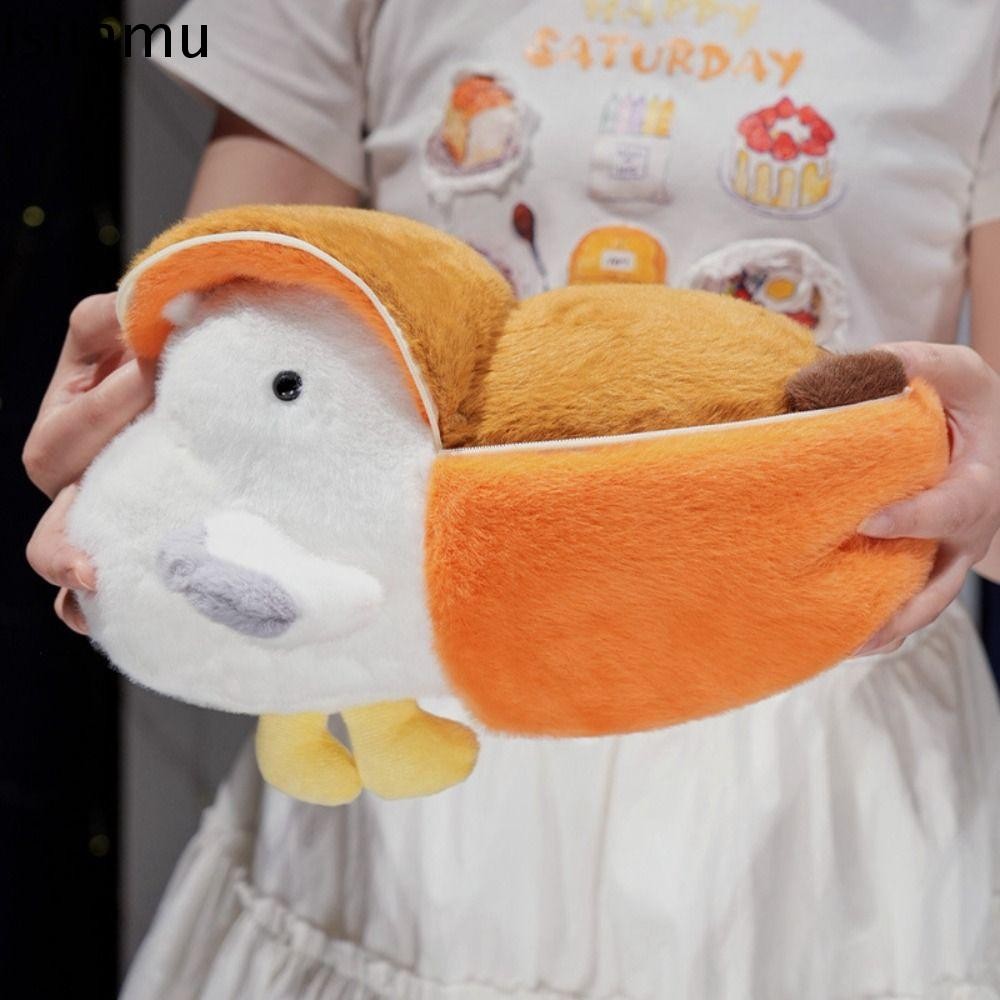 Isitaft การ์ตูน Transformation Capybara ของเล่น, Fluffy Collection Capybara Flip Plush ของเล่น, น่ารักนุ่ม Ins PP Cotton Capybara ตุ๊กตาเด็กผู้หญิงเด็กผู้ชาย