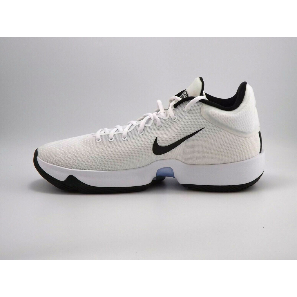 Nike Zoom Rize 2 รองเท้าบาสเก็ตบอลผู้ชายสีขาว/ดํา Sz13 CZ5023 101