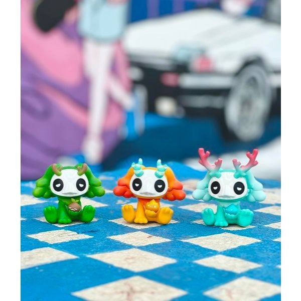 🔥 พร้อมส่ง🔥⭐️ZING ZING THE LION X MADKIDS HOME STUDIO ⚠️ ของแท้ ของใหม่ หมดแล้วหมดเลย🌱ขนาด 6 CM  🌟งา