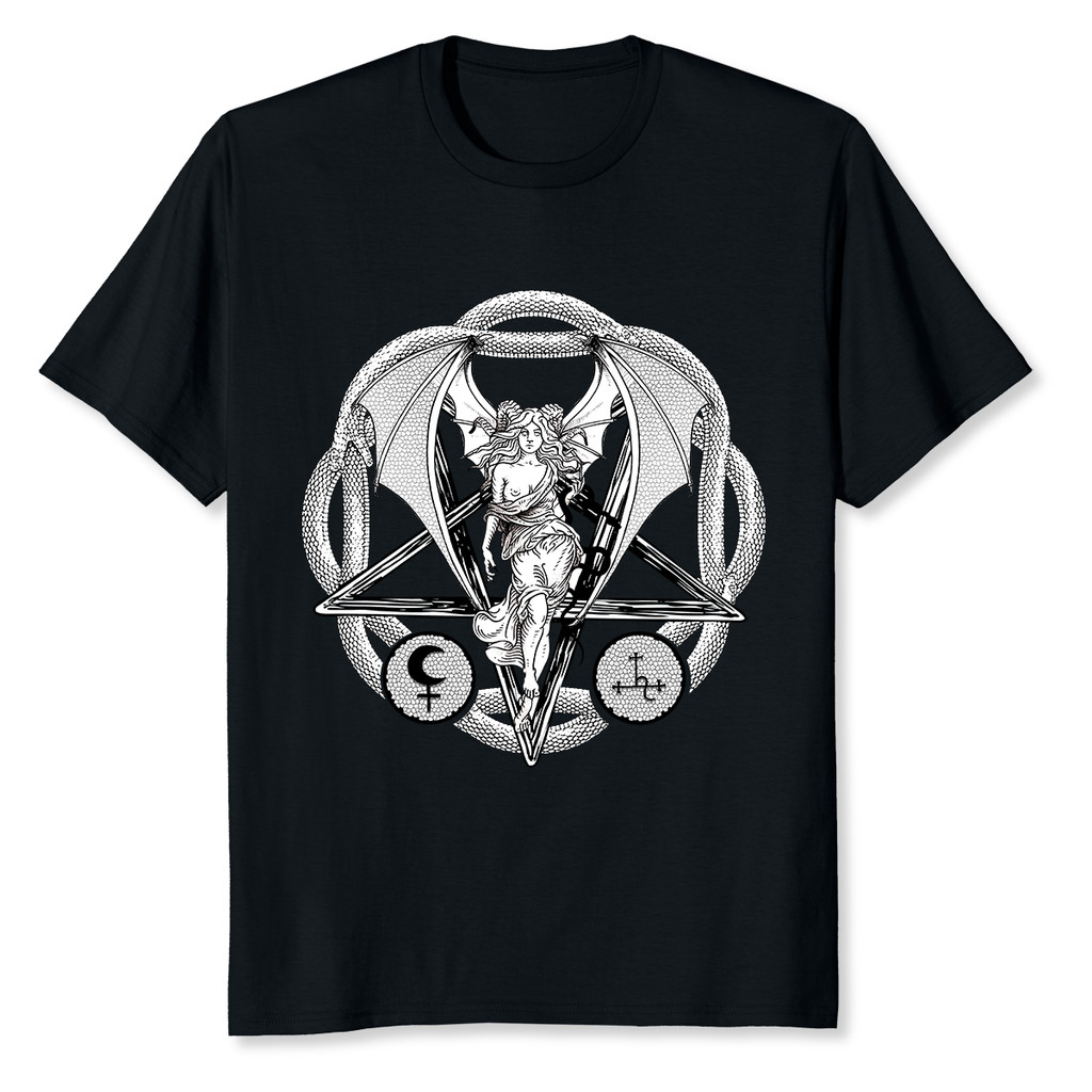 สินค้าใหม่ เสื้อยืด Lilith Devil Pagan Ouroboros