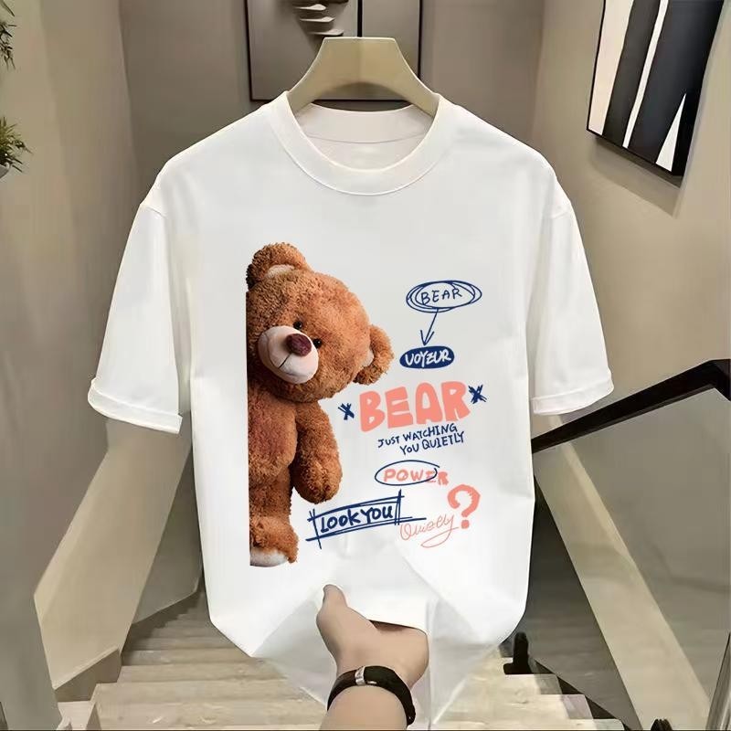 เสื้อยืดผ้าฝ้ายมาใหม่เสื้อยืดผู้ชายและผู้หญิง100%สวมใส่สบายไม่ร้อนจนเกินไปและมีเนื้อผ้าที่ดีจะไม่หดตัวหรือย้อยหลังการซัก