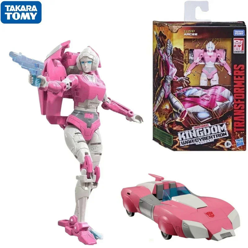 In Stock Transforming Toys Masterpiece Kingdom Battle for Cybertron Arcee Deluxe 3C Action Figure To