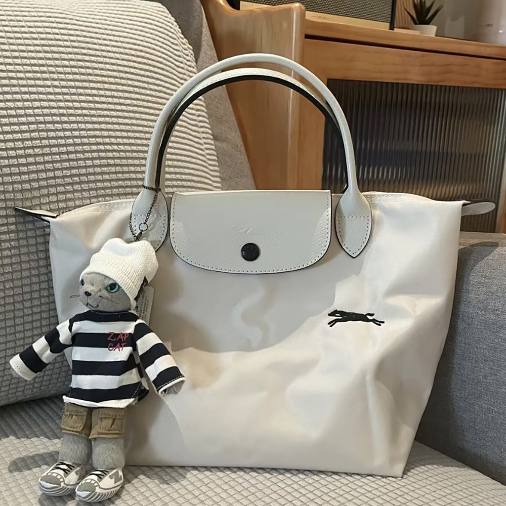Tote Bag Women Satchel Bag ปัก Patchwork Shoulder Handbag with Zipper