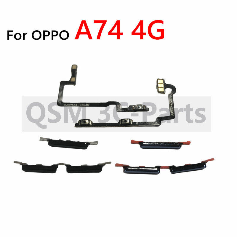 สําหรับ OPPO A74 4G เปิดปุ่มปรับระดับเสียงและเปลี่ยนปุ่มหน้าจอล็อค