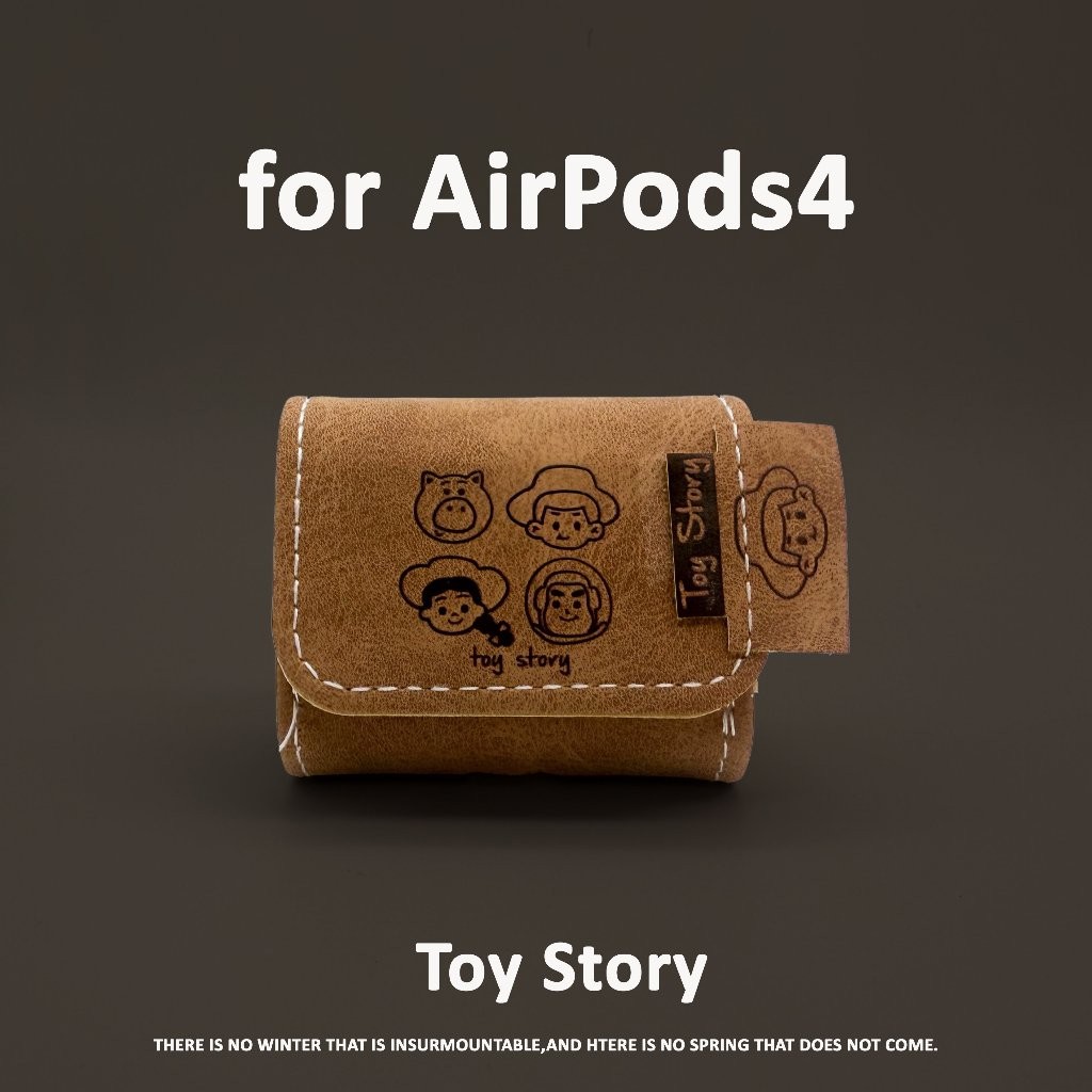 Toy Story เคสหูฟังสําหรับ AirPods4 กรณีหนังหูฟังสําหรับ AirPodsPro2 หูฟังป้องกันกรณีใช้งานร่วมกับ AirPodsPro กรณี AirPods2gen กรณี