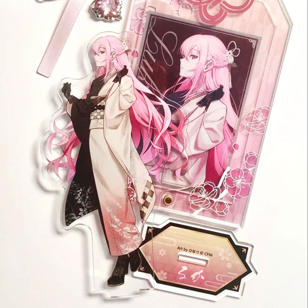 Vocaloid Megurine Luka อะคริลิค Standee เดสก์ท็อปเครื่องประดับตกแต่ง