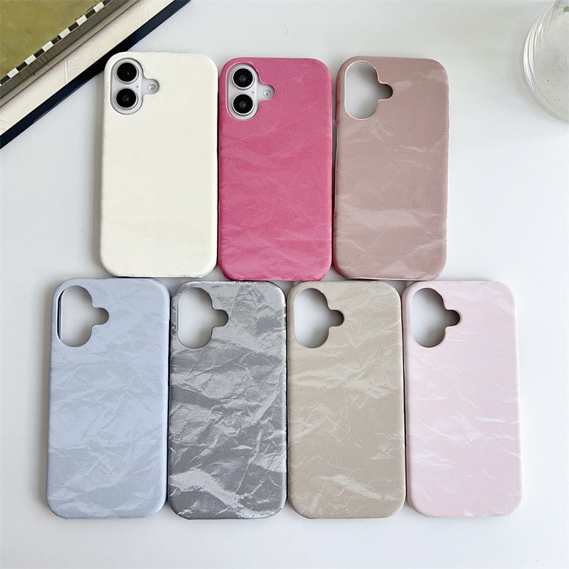 เคสโทรศัพท์ลายผ้าไหมเข้ากันได้ ไอโฟน16 15 14 13 12 มือโปร สูงสุด เคสโทรศัพท์ 11 สีทึบสาวหิมะภูเขารูปแบบที่เรียบง่ายกรณีป้อง