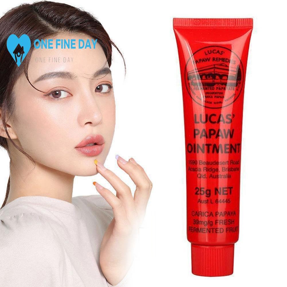 Papaw Ointment Lip Balm ของแท้ 100% Moisturizer Heals Dry Balm Oinment Lip Skin Q8b8