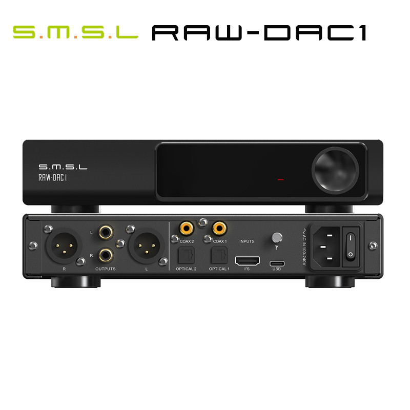 Smsl RAW-DAC1 ถอดรหัส MQA MQA-CD AK41 + AK4499EX บลูทูธ 5.1 รองรับ LDAC XU316 32Bit/768kHz DSD512 DAC